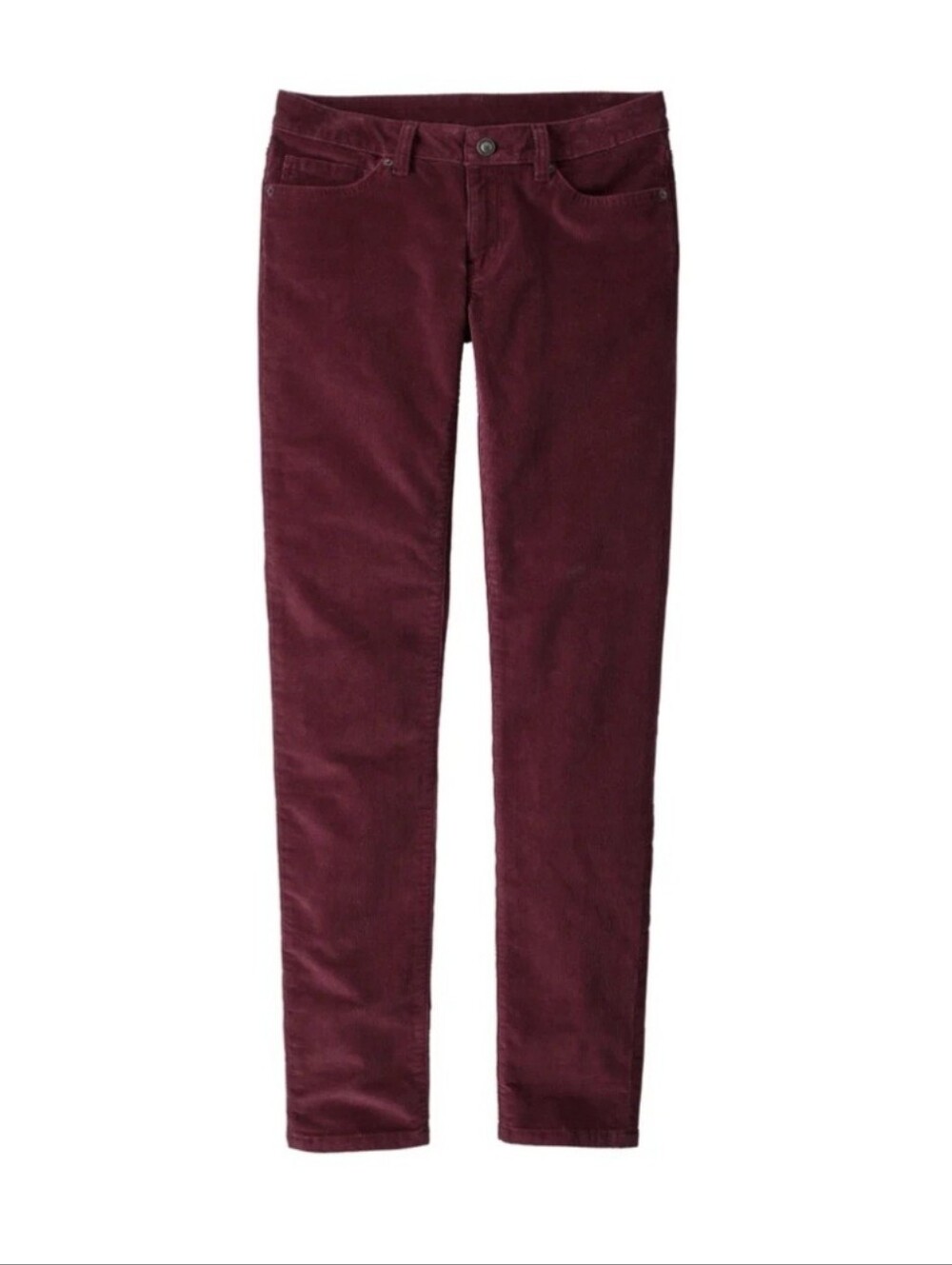 $135 Patagonia Women’s Fitted Corduroy Jeans in Burgundy Size 29